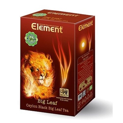 Чай ELEMENT Ceylon чорний крупнолистовий, 100гр Чай ELEMENT Ceylon чорний крупнолистовий, 100гр