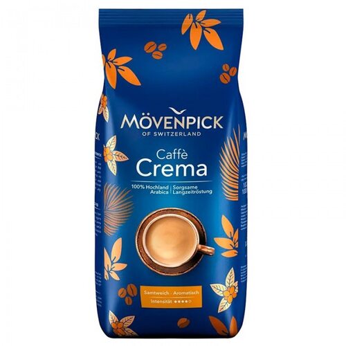 Кава MOVENPICK Caffe Crema 100% арабіка зерно 1кг Кава MOVENPICK Caffe Crema 100% арабіка зерно 1кг