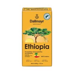 Кава DALLMAYR Ethiopia Эфіопія мелена 500гр вакуум