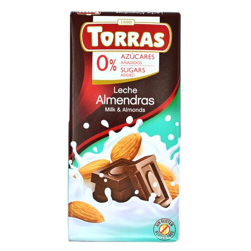 Шоколад TORRAS Almendras 75гр Шоколад TORRAS Almendras 75гр