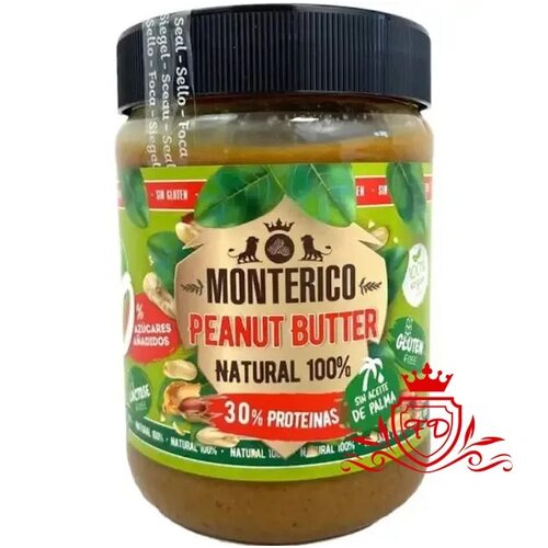 Паста Арахісова MONTERICO Crunchy Без Цукру 500гр Паста Арахісова MONTERICO Crunchy Без Цукру 500гр