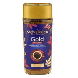 Кава MOVENPICK Gold Intense розчинна 200гр Кава MOVENPICK Gold Intense розчинна 200гр