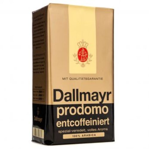 Кава DALLMAYER Prodomo без кофеїну мелена 500гр вакуум Кава DALLMAYER Prodomo без кофеїну мелена 500гр вакуум